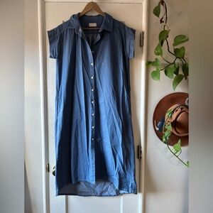 Esby Denim Blue  Dress
